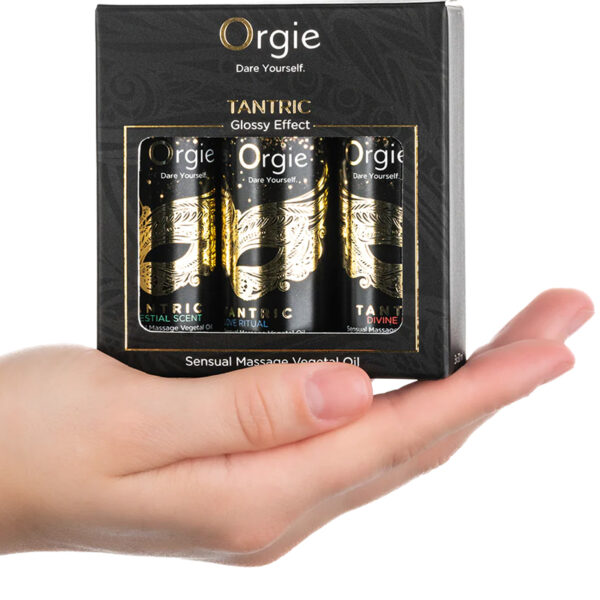 Coffret 3 huiles de massage Sensuel Tantric Collection