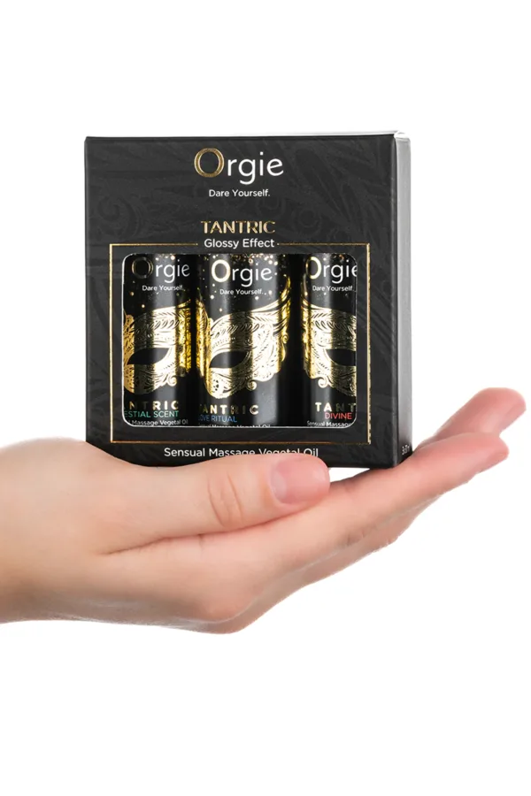 Coffret 3 huiles de massage Sensuel Tantric Collection - 94edenstreet.com - sexshop en ligne