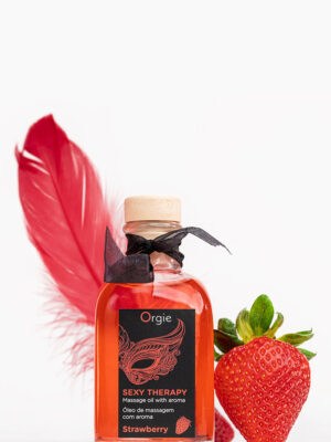 Huile de massage embrassable Sexy Therapy fraise