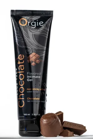 Lubrifiant eau Lube Tube chocolat 100ml - 94edenstreet.com - sexshop en ligne