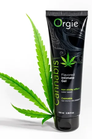 Lubrifiant eau Lube Tube Cannabis 100ml - 94edenstreet.com - sexshop en ligne