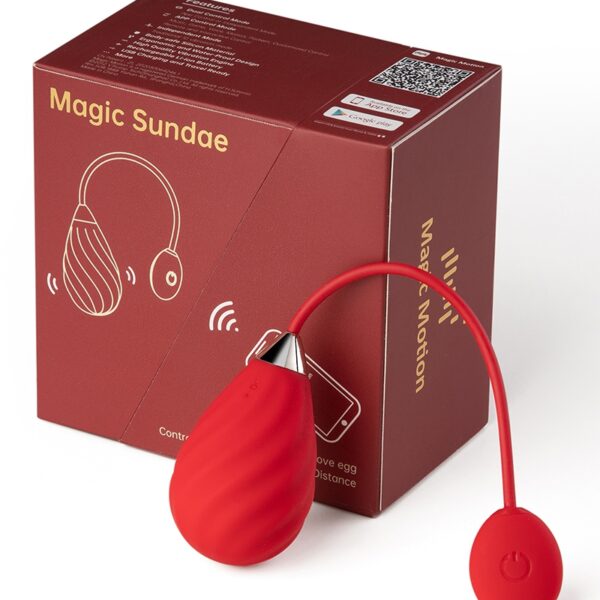 Oeuf vibrant connecté Magic Sundae – Magic Motion