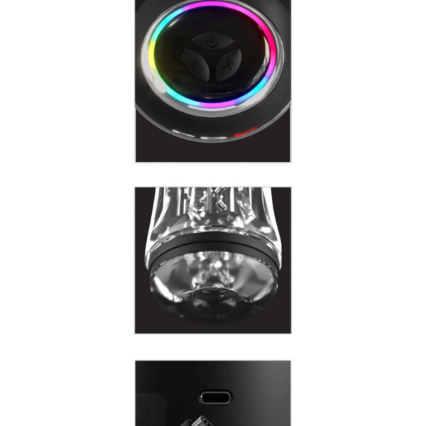 Masturbateur vibrant PDX Elite ViewTube Pro