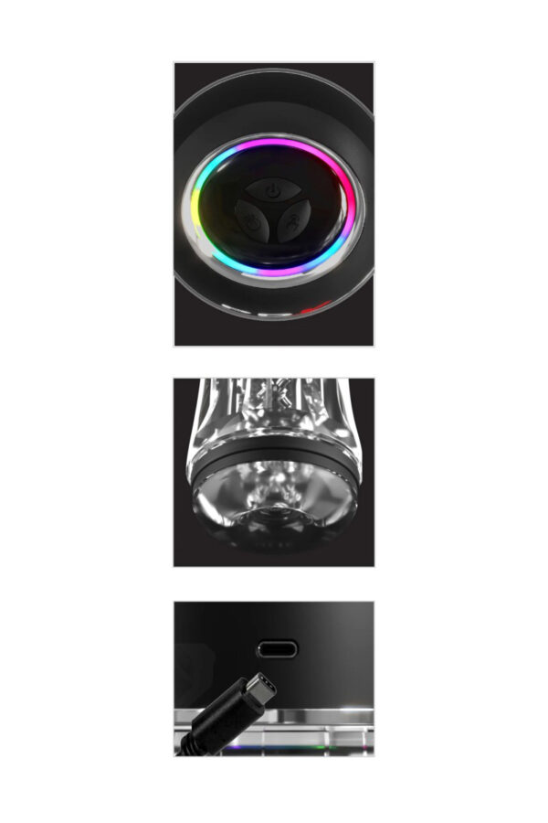 Masturbateur vibrant PDX Elite ViewTube Pro - 94edenstreet.com - sexshop en ligne