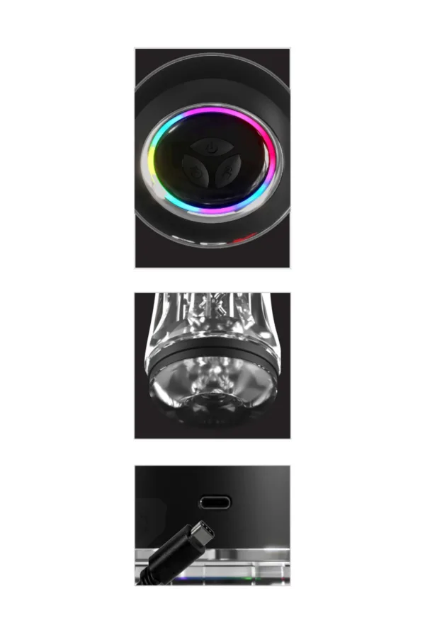 Masturbateur vibrant PDX Elite ViewTube Pro - 94edenstreet.com - sexshop en ligne