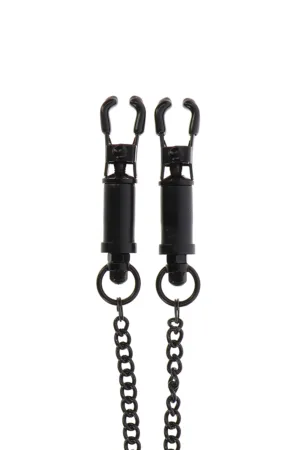 Pinces à tétons et chaine Taboom Heavy Duty Adjustable Clamps - 94edenstreet.com - sexshop en ligne