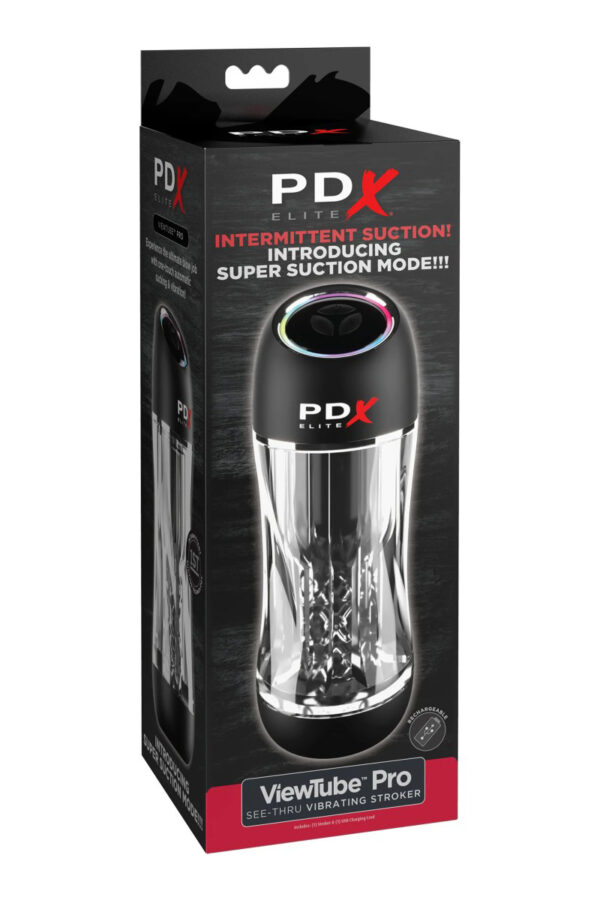 Masturbateur vibrant PDX Elite ViewTube Pro - 94edenstreet.com - sexshop en ligne