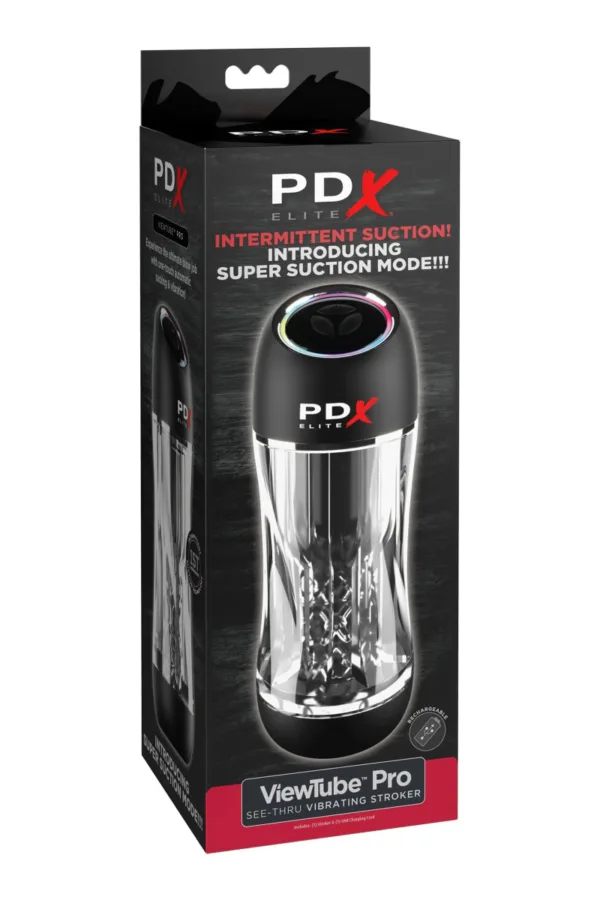 Masturbateur vibrant PDX Elite ViewTube Pro - 94edenstreet.com - sexshop en ligne