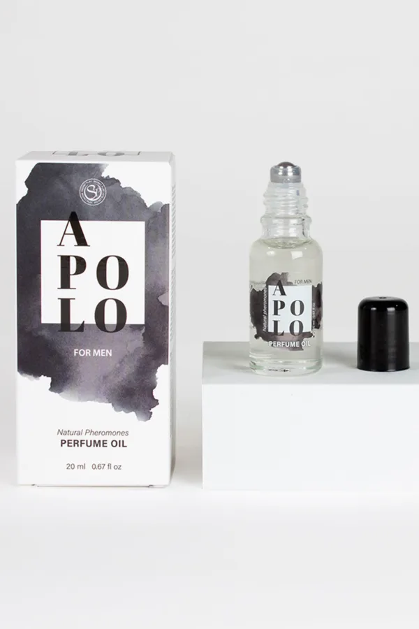 Huile parfumée aux phéromones Apolo pour hommes 20ml - 94edenstreet.com - sexshop en ligne