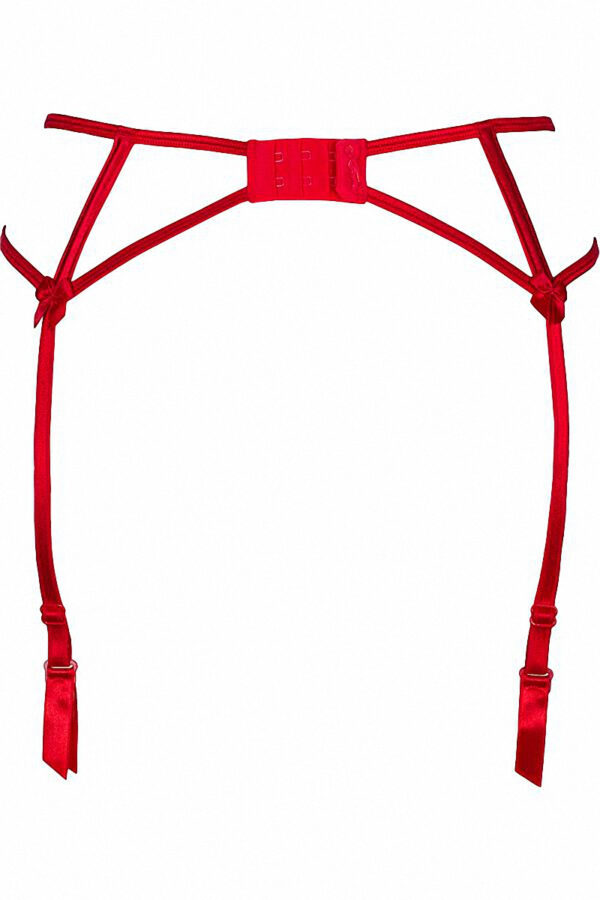 Porte-jarretelles rouge V-8862 - Axami – Image 3