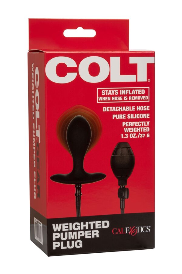 Plug gonflable COLT Weighted Pumper Plug - 94edenstreet.com - sexshop en ligne