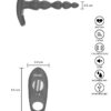 Vibro pour double pénétration Elixer - 94edenstreet.com - sexshop en ligne