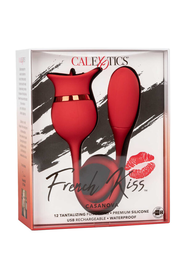 Double stimulateur French Kiss Casanova - 94edenstreet.com - sexshop en ligne