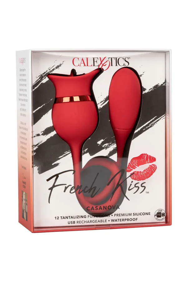 Double stimulateur French Kiss Casanova - 94edenstreet.com - sexshop en ligne