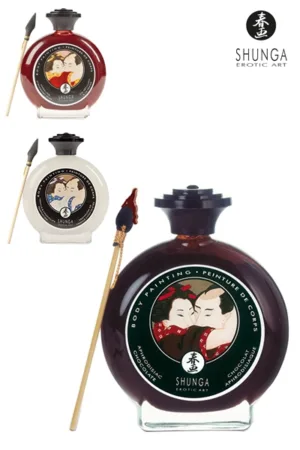 Peinture de corps comestible – Shunga - 94edenstreet.com - sexshop en ligne