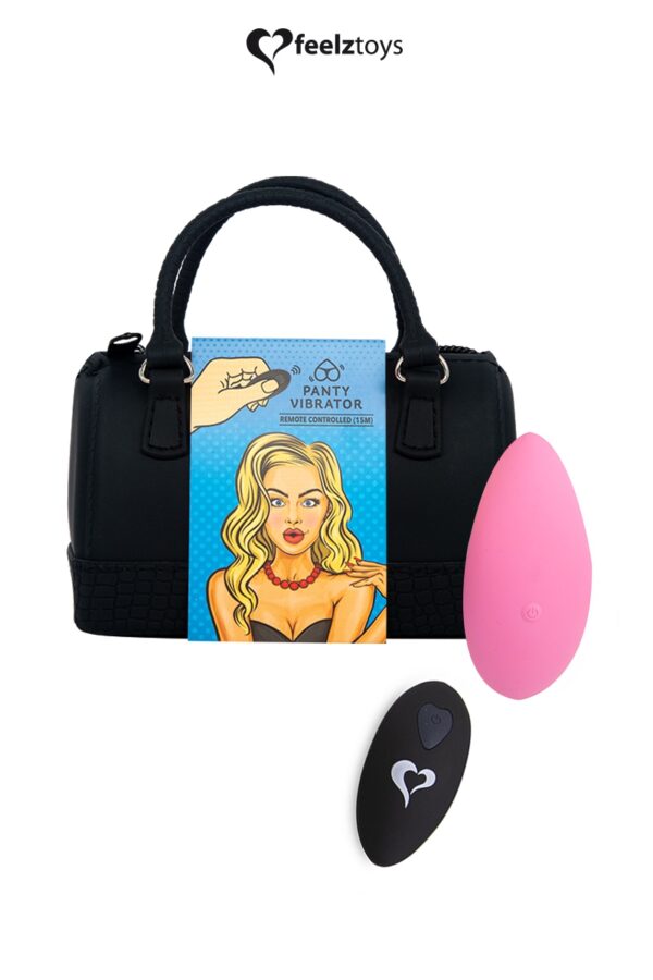 Stimulateur télécommandé Panty Vibe rose – FeelzToys - 94edenstreet.com - sexshop en ligne