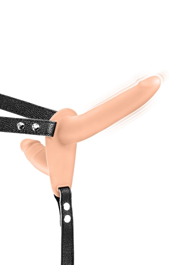 Double gode ceinture chair vibrant – Fetish Tentation - 94edenstreet.com - sexshop en ligne