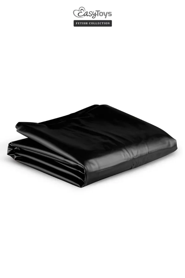 Drap Vinyle noir – EasyToys Fetish Collection - 94edenstreet.com - sexshop en ligne