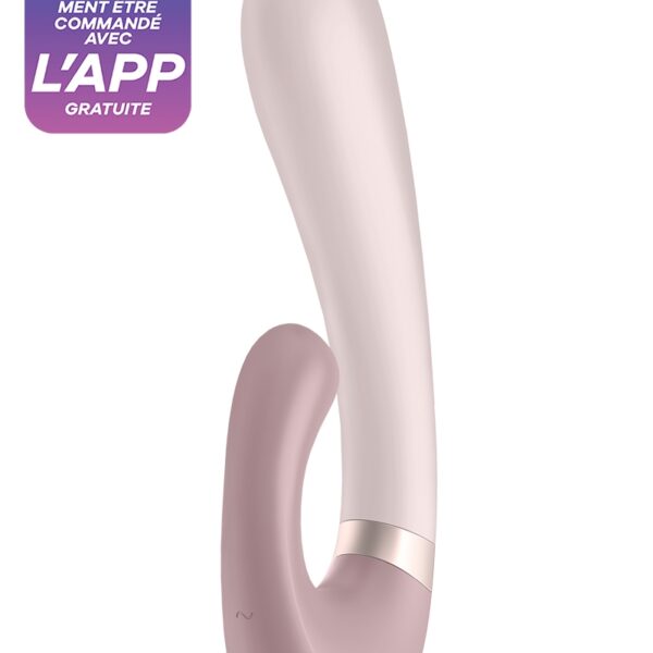 Vibro Rabbit Heat Wave beige – Satisfyer