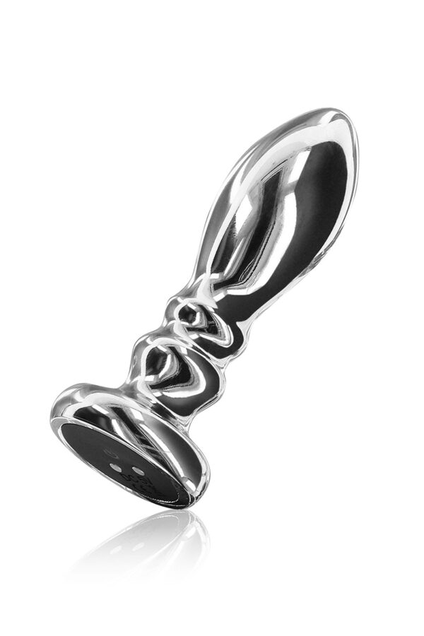 Plug vibrant en métal The Slider L - 94edenstreet.com - sexshop en ligne