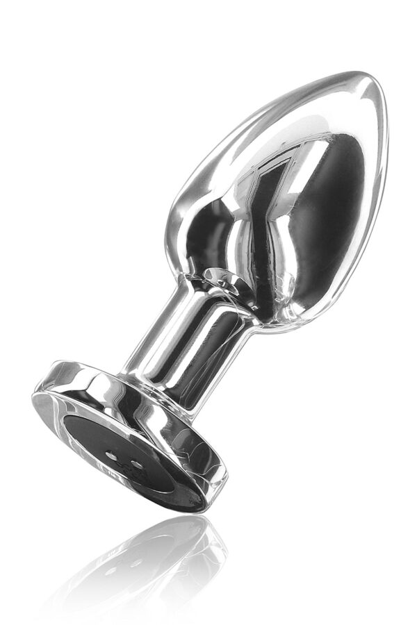 Plug vibrant en métal The Glider L - 94edenstreet.com - sexshop en ligne