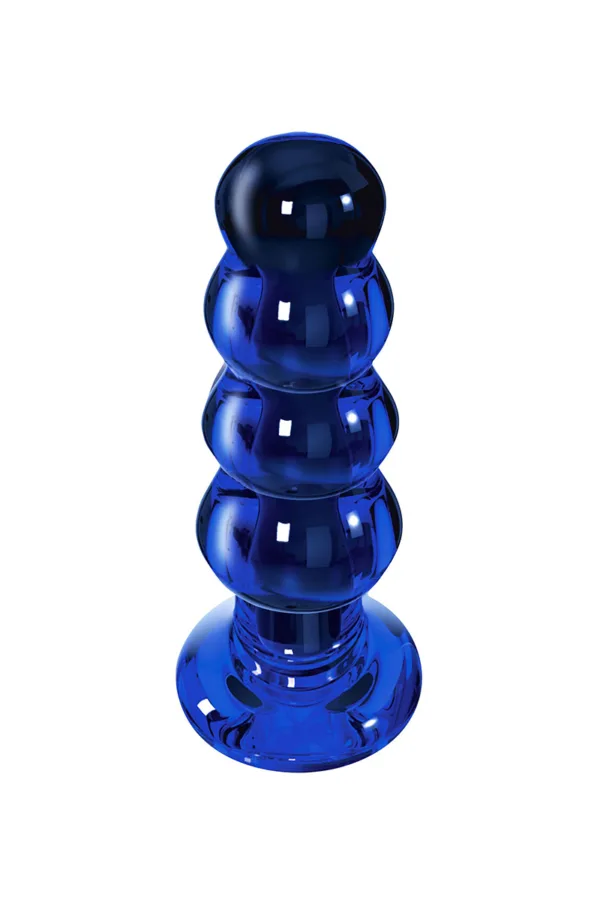 Plug vibrant en verre The Radiant - 94edenstreet.com - sexshop en ligne