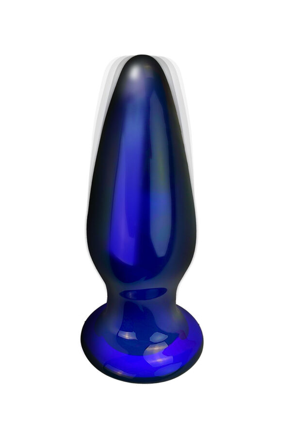 Plug vibrant en verre The Shining - 94edenstreet.com - sexshop en ligne