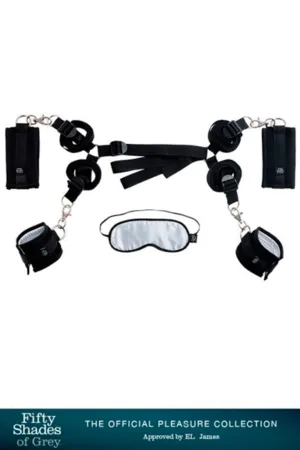 Kit d’attaches pour lit – Fifty Shades Of Grey - 94edenstreet.com - sexshop en ligne