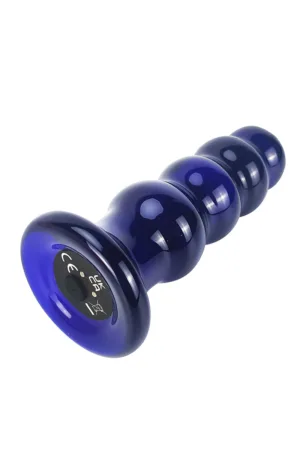 Plug vibrant en verre The Radiant - 94edenstreet.com - sexshop en ligne