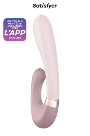 Vibro Rabbit Heat Wave beige – Satisfyer - 94edenstreet.com - sexshop en ligne