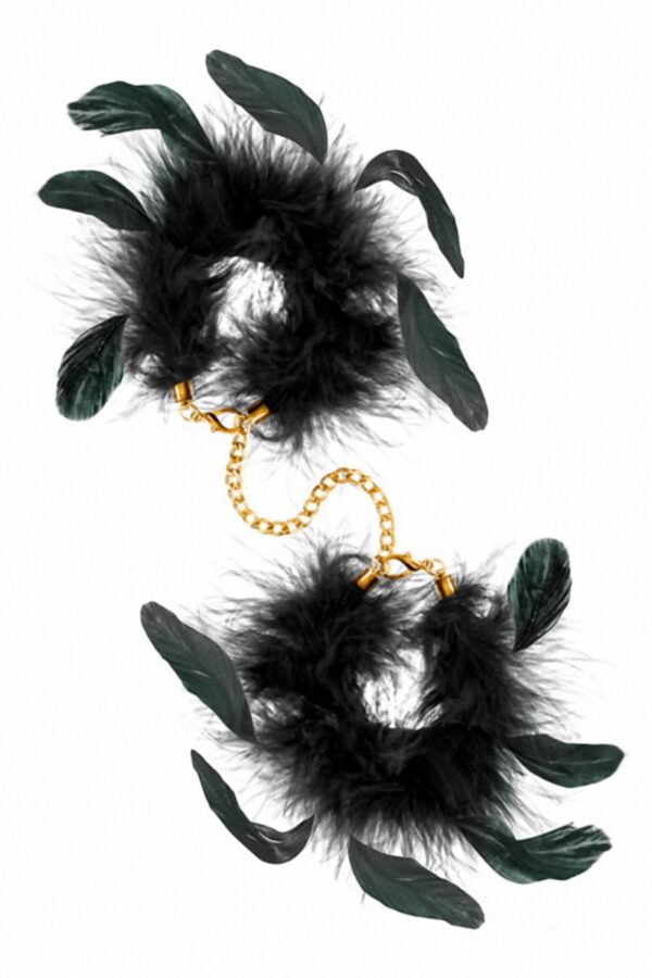 Menottes à plumes – Sweet Caress - 94edenstreet.com - sexshop en ligne