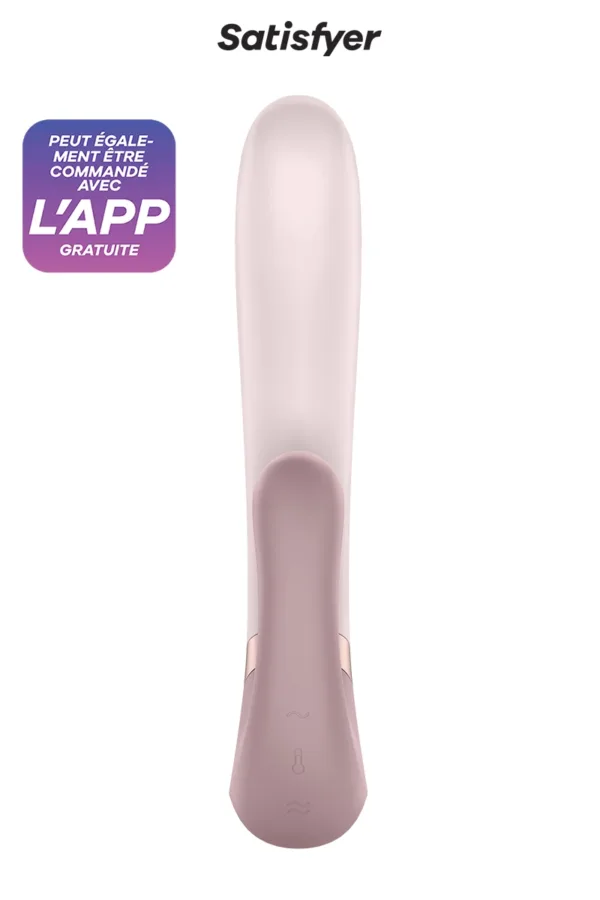 Vibro Rabbit Heat Wave beige – Satisfyer - 94edenstreet.com - sexshop en ligne