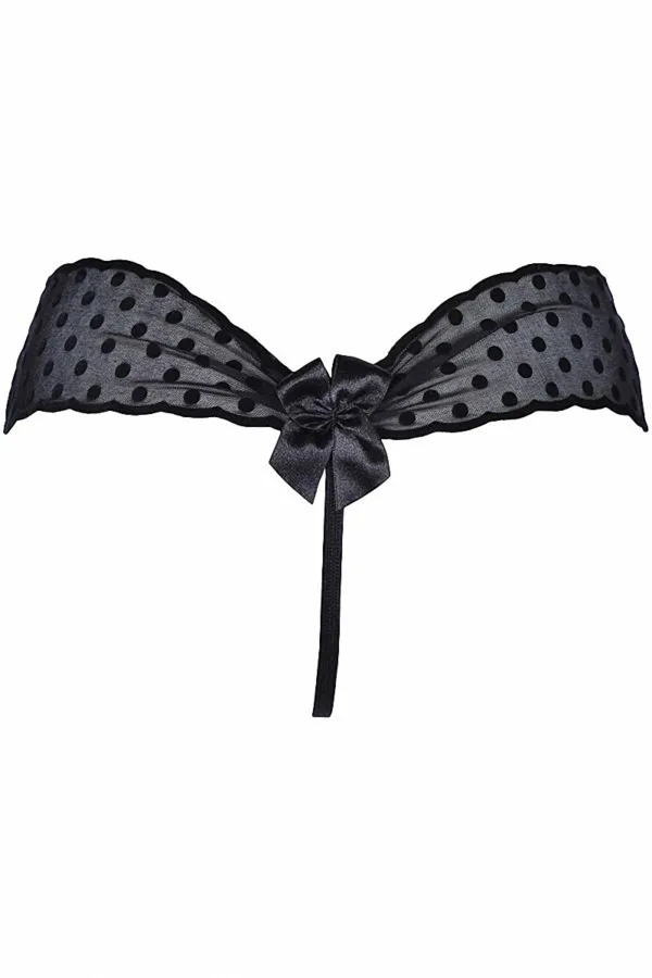 String noir V-9058 – Axami - 94edenstreet.com - sexshop en ligne