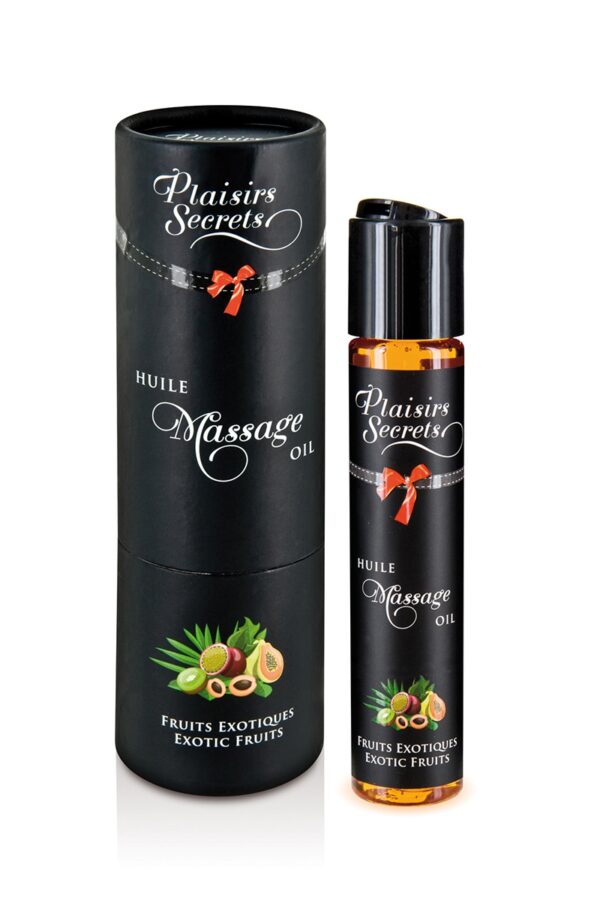 Huile de massage gourmande – Fruits Exotiques - 94edenstreet.com - sexshop en ligne
