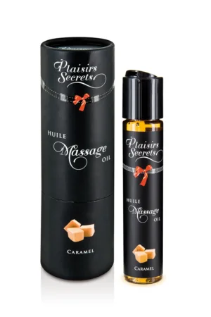 Huile de massage gourmande – Caramel - 94edenstreet.com - sexshop en ligne