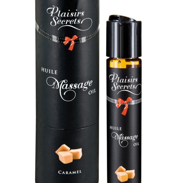 Huile de massage gourmande – Caramel