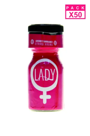 50 Poppers Lady 10ml - 94edenstreet.com - sexshop en ligne
