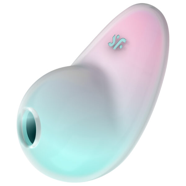 Stimulateur Pixie Dust air pulsé et vibrations – rose et menthe