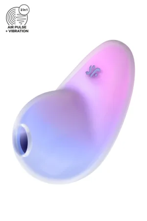 Double stimulateur Pixie Dust air pulsé + vibrations – rose et violet - 94edenstreet.com - sexshop en ligne
