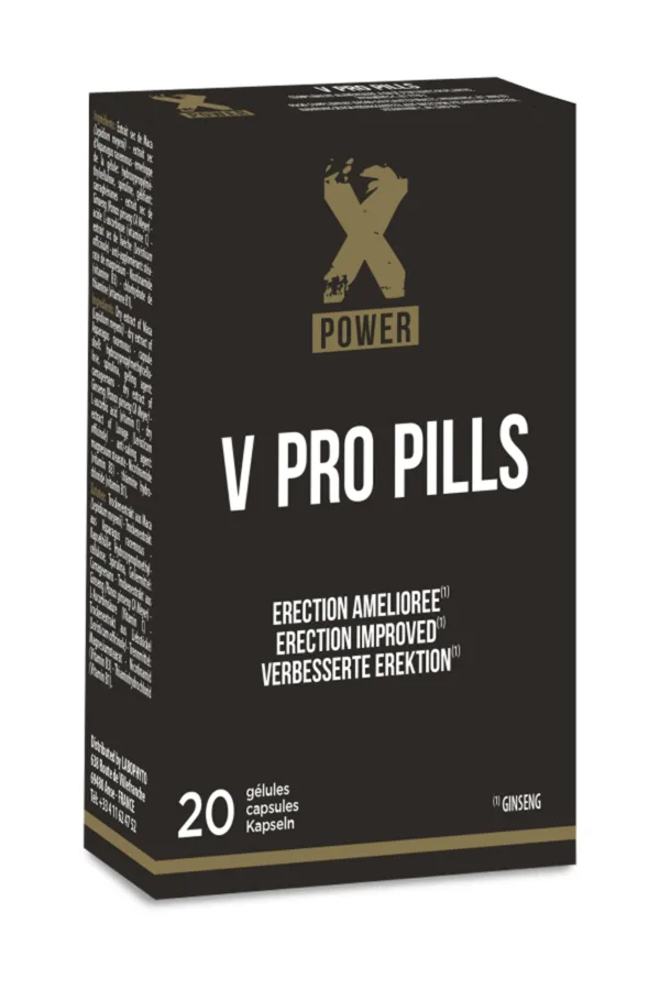 V Pro pills (20 gélules) - 94edenstreet.com - sexshop en ligne