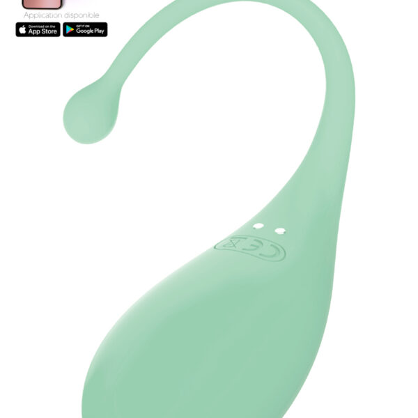 Oeuf vibrant connecté Palpitation vert – Adrien Lastic