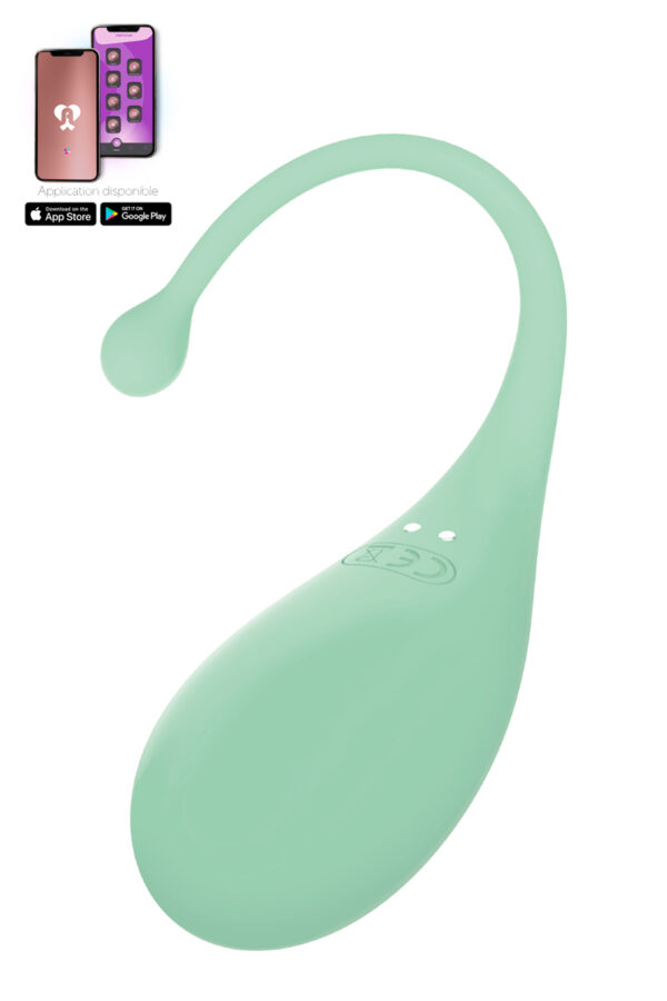 Oeuf vibrant connecté Palpitation vert – Adrien Lastic - 94edenstreet.com - sexshop en ligne