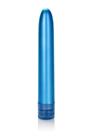 Vibromasseur Metallic Shimmer bleu - 94edenstreet.com - sexshop en ligne