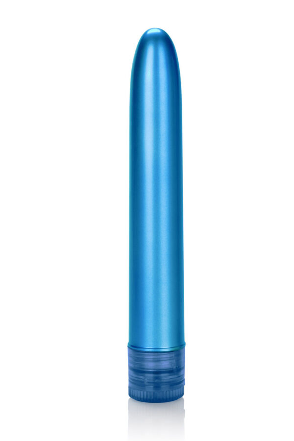 Vibromasseur Metallic Shimmer bleu - 94edenstreet.com - sexshop en ligne