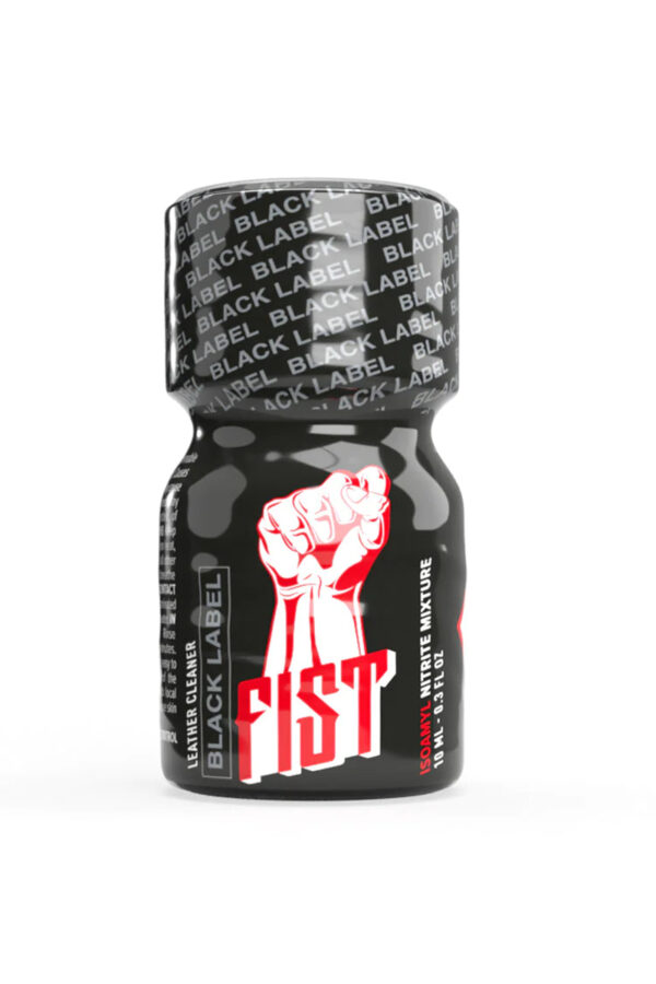 Poppers Fist Amyl Black Label 10ml - 94edenstreet.com - sexshop en ligne