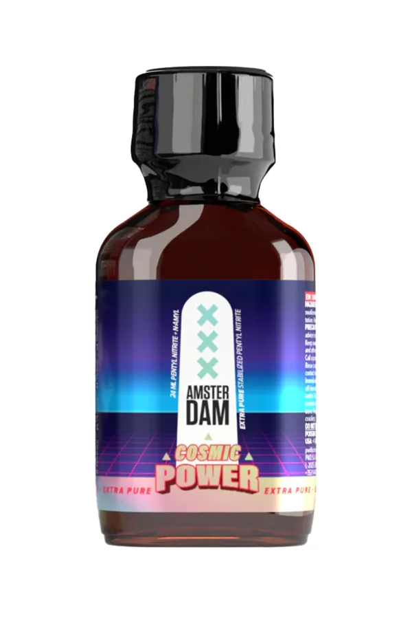 Poppers Amsterdam XXX cosmic power 24ml - 94edenstreet.com - sexshop en ligne
