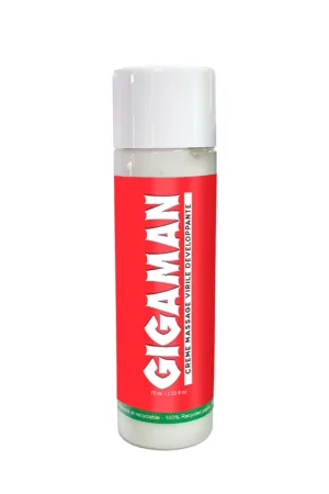 Crème virile développante Gigaman - 94edenstreet.com - sexshop en ligne