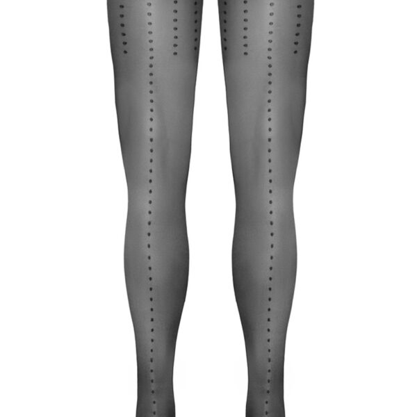 Bas autofixants noir Hold up 2 – Cotelli Legwear