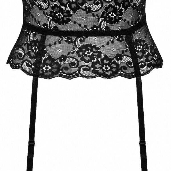 Ceinture porte-jarretelles noir – Cottelli Lingerie
