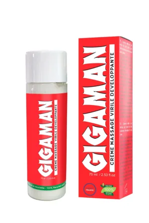 Crème virile développante Gigaman - 94edenstreet.com - sexshop en ligne
